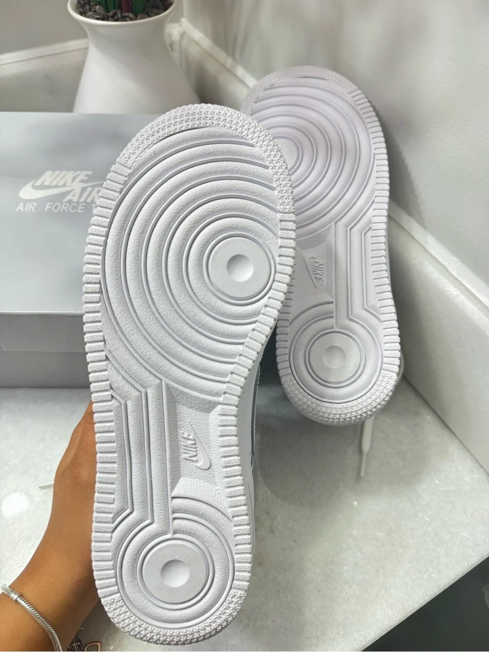 Nike Kids White Low-Top Sneakers